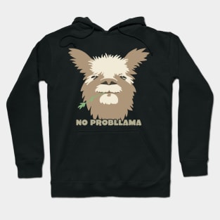 No Probllama Llama Hoodie